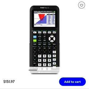 Texas Instruments TI-84 Plus CE Black